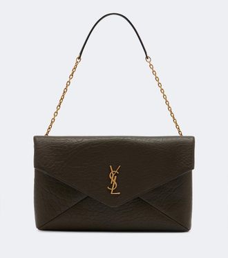 Saint Laurent Cassandre Large leather shoulder bag