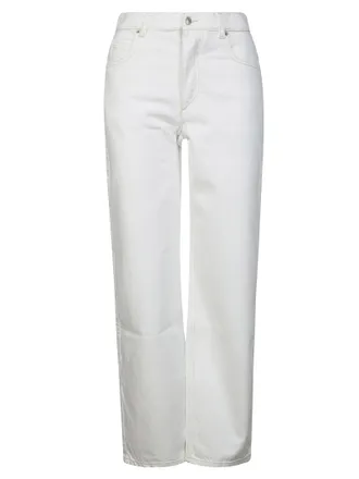 Isabel Marant Mid Rise Dromie Five Pocket Jeans