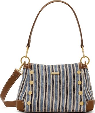 Hammitt Hammitt Bryant Cabana Blue Brushed Gold Med