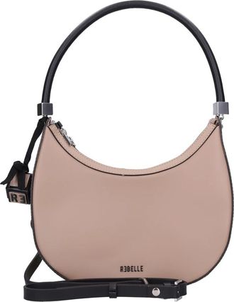 Rebelle Leren Tas - Dames - Schoudertassen - Beige - ONE Size - Leer - Tassen