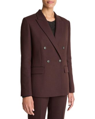 Vince Tailored Wool-Blend Blazer
