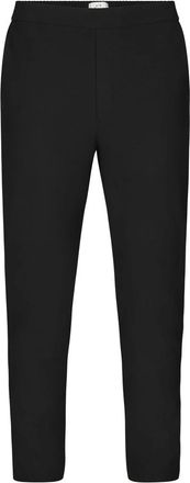 Our Units Broeken, Heren, Zwart, S, Polyester, Elegante Tapered-Fit Zwarte Broek