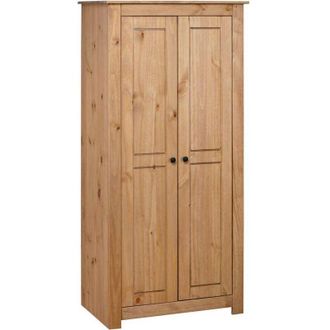 vidaXL Armadio per camere da letto - Armadio 80x50x171,5 cm in Legno Massello Pino Panama Range