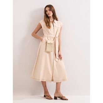 Phase Eight Alira Utility Dress in Stone at Nordstrom, Size 10