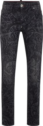 Philipp Plein Jeans Recht Model Tattoo