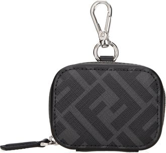 Fendi Cadeauidee&euml;n Airpods Case Heren Stof Zwart