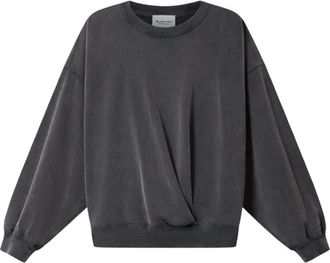 Isabel Marant Sauria Sweat Shirt - Sweatshirts & Hoodies - Mujer - Negro - XS