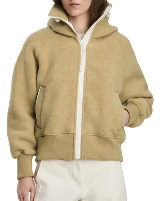 Canada Goose Chilliwack Wool-Blend Fleece Bomber Jacket