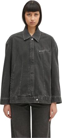 Our Legacy Jassen, Dames, Zwart, XS, Katoen, Draft Jacket