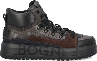 Bogner lace-up platform sneakers - Brown