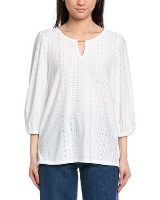 Jones New York 3/4-Sleeve Tunic