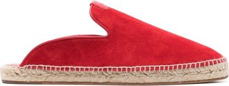 Lanvin Suede Slip-On Mules