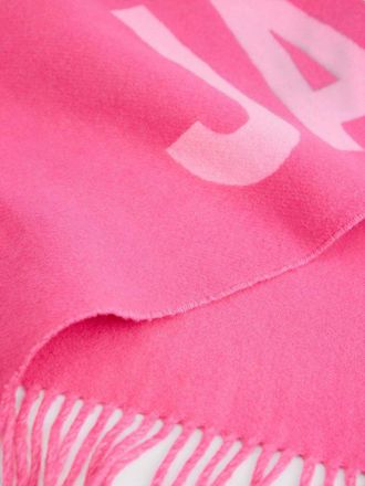 Jacquemus Unisex Scarf Multi Pink Wool Accessories