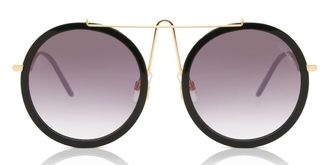Ana Hickmann HI3069 A02 Womens Sunglasses Gold Size 55