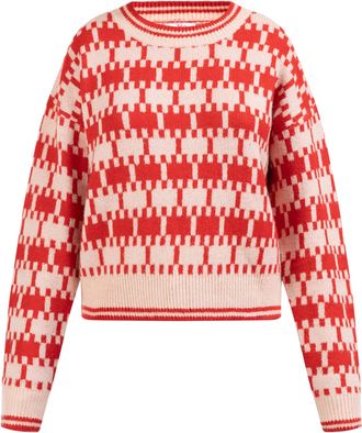 Mymo myMo gebreide trui blonda