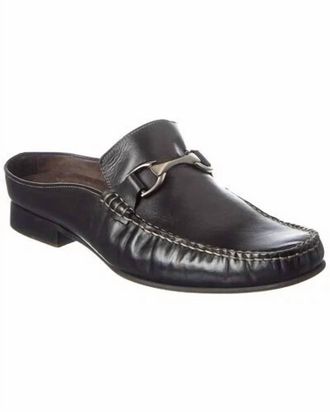 Donald J Pliner Mens Devon Leather Mule In Black
