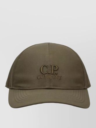 C.P. Company casual hat curved brim goggle detail