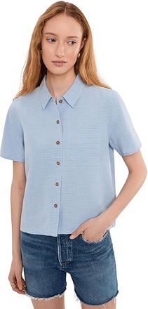 Royal Robbins Desert Pucker Short Sleeve Womens Clothing Skyway : MD, Modal/Polyester