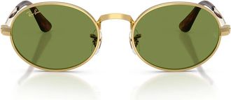 Ray-Ban Sunglasses Rb3931 001/4 E X Asap Rocky Gold Arista/Green Unisex
