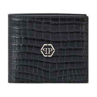 Philipp Plein Heren, Accessoires, Zwart, Maat: ONE Size Leer