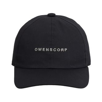 Rick Owens Baseballpet met Klep - unisex - Petten - Zwart - L - Katoen - Accessoires
