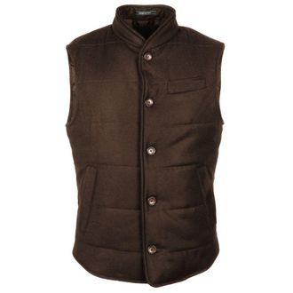 Made in Italy Wool Sleveless Mens Jacket