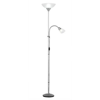Reality Trio Lighting L&aacute;mpara De Pie Erzwo Aluminio R4393-87