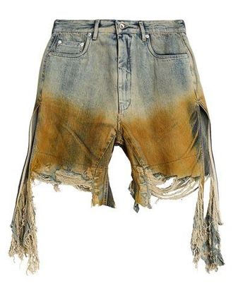 Rick Owens BOTTOMWEAR - Denim shorts on YOOX.COM