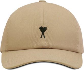 Ami Black Ami de Coeur Embroidery Cap