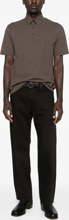 Herno Mens Button-Up Polo Shirt Ss26 M