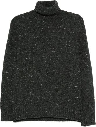 Drumohr Truien & Vesten, Heren, Grijs, M, Grijze Sweater Collectie