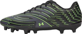 Under Armour Shadow Club 4 FG Black Titan Gray Hyper Green 6006232-001