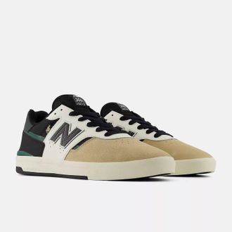 New Balance Mens Numeric Jamie Foy 306 Cup Sneakers In Incense/black-Sea Salt-Green