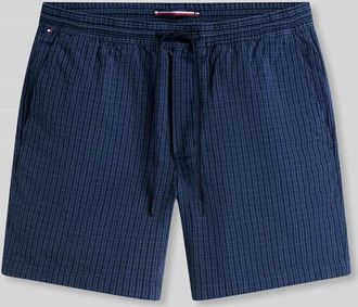 Tommy Hilfiger Chinoshorts aus Seesucker Modell DOVER in Marine, Gr&ouml;&szlig;e XXL
