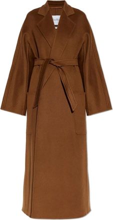 Max Mara Abrigo Strenna - Coats - Mujer - Marr&oacute;n - 3XS