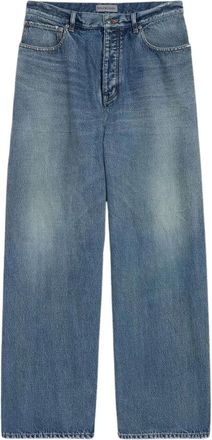 Balenciaga Baggy Jeans - Dames - Loose Fit Jeans - Blauw - S - Katoen - Jeans
