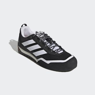 ADIDAS TERREX Wanderschuh ADIDAS TERREX SKYCHASER SOLO ZUSTIEGS, Herren, Gr. 42,5, cschwarz, ftwwht, cschwarz, Gummi, Synthetik, Textil, Schuhe Wanderschuh