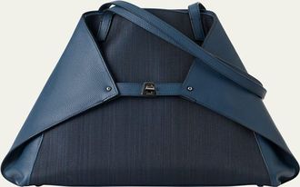 Akris Ai Medium Horsehair Tote Bag