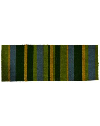 Imports Decor Green Stripes Doormat