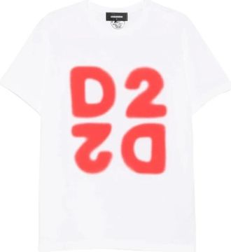 Dsquared2 Uomo, Top, Bianco, L, new