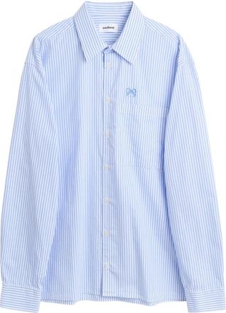 Soulland Mujer, Blusas y Camisas, Azul, Talla: M/L