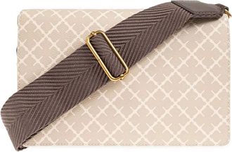 By Malene Birger Borsa a spalla Loenna con monogramma - Toni neutri