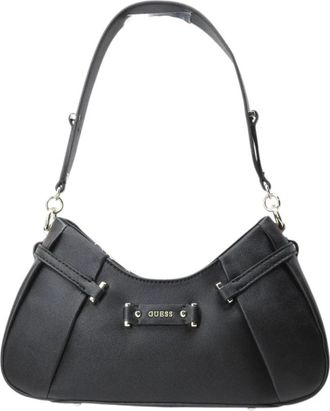 Guess Schoudertas - Dames - Schoudertassen - Zwart - ONE Size - Leer - Tassen