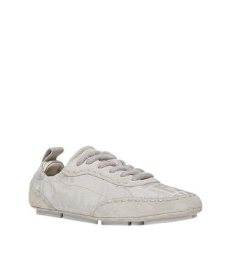 Fendi Grey Logo Sneakers
