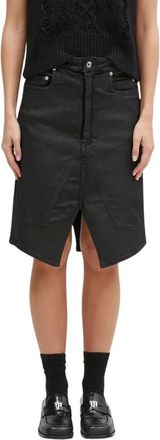 Rick Owens Falda Slivered - Skirts - Mujer - Negro - W27