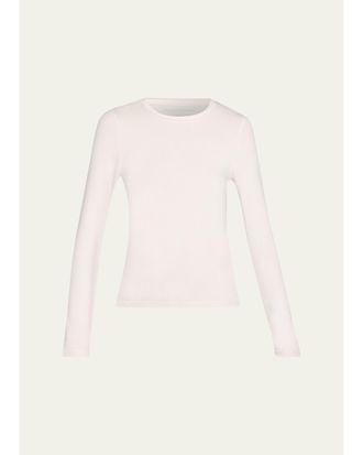 Majestic Filatures Soft Touch Long-Sleeve Crewneck