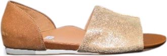 Sava Womens Catera Flat Sandals In Rose Gold
