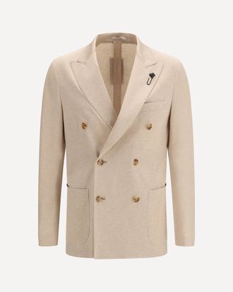 Lardini Double-breasted Jacket Male 52