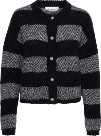 Karen by Simonsen Dames, Truien, Zwart, Maat: 2XS