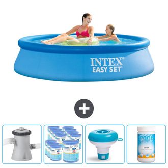 Intex Piscina Easy Set Redonda - 244x61 Cm - 7-piezas Scb89